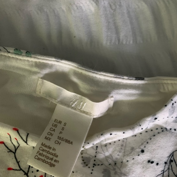 H&M Size S Floral Dress Adjustable Straps - Picture 2 of 3